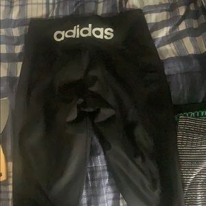Black Adidas Climalite capris